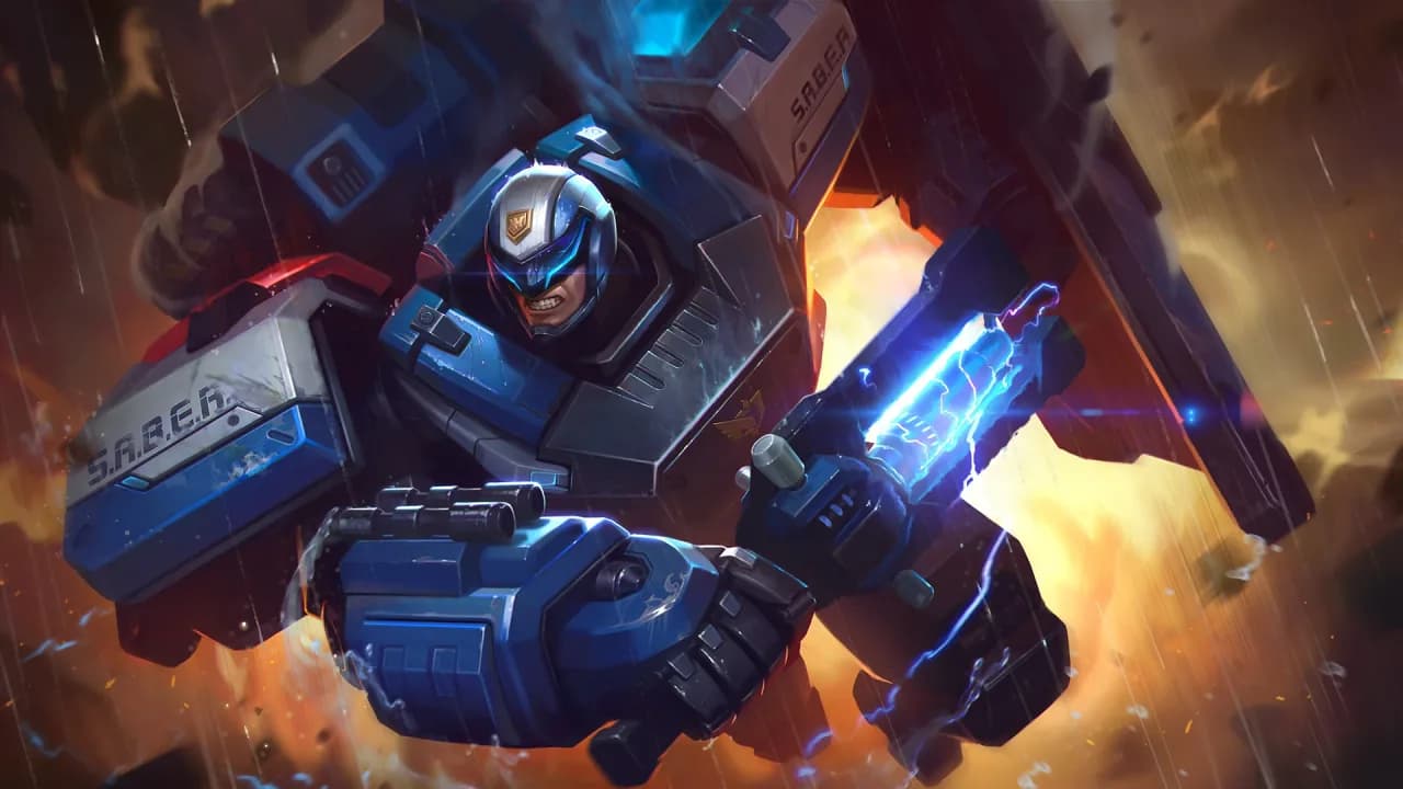 Johnson S.A.B.E.R. Automata skin artwork