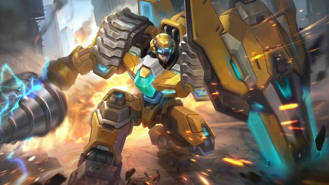 Johnson Wreck King skin artwork