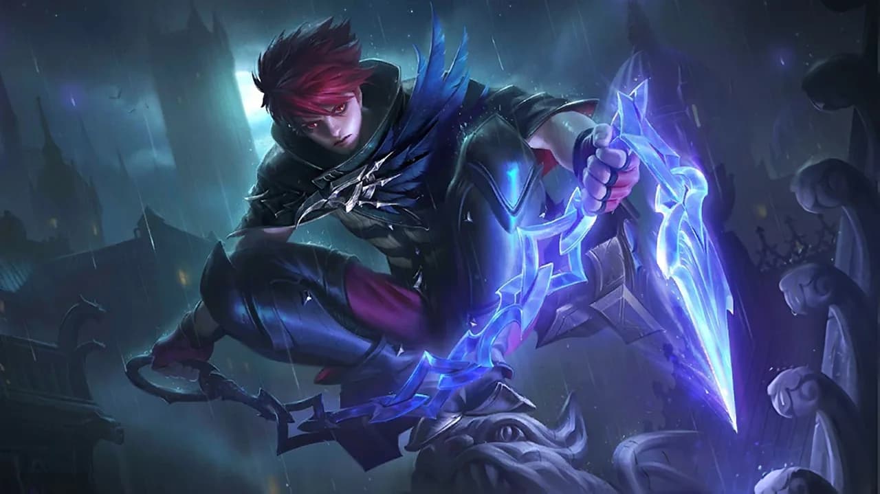 Julian Scarlet Raven skin artwork