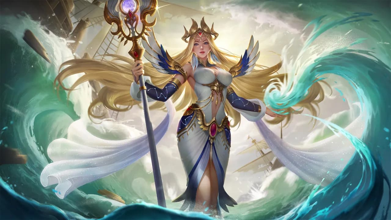 Kadita White Robin skin artwork