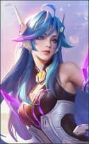 Kadita wearing the Hydromancer skin, in-game portrait