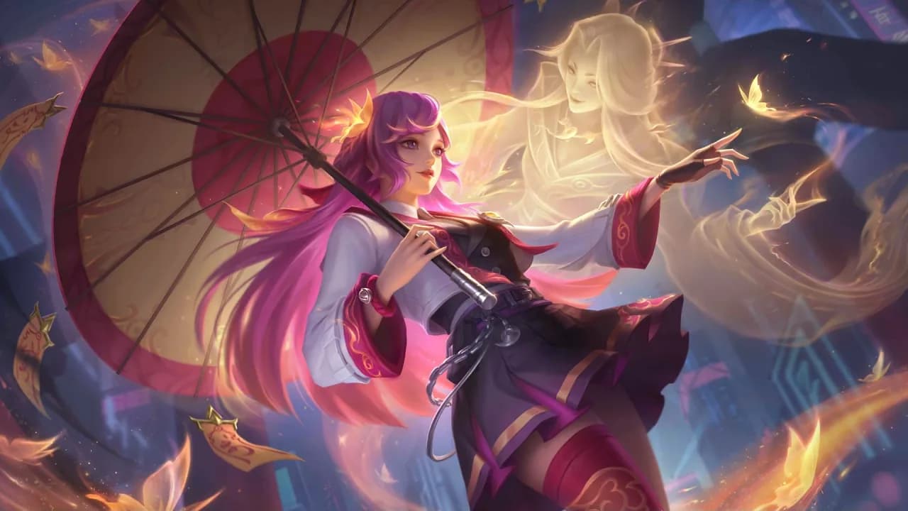 Kagura Exorcist Kagura skin artwork