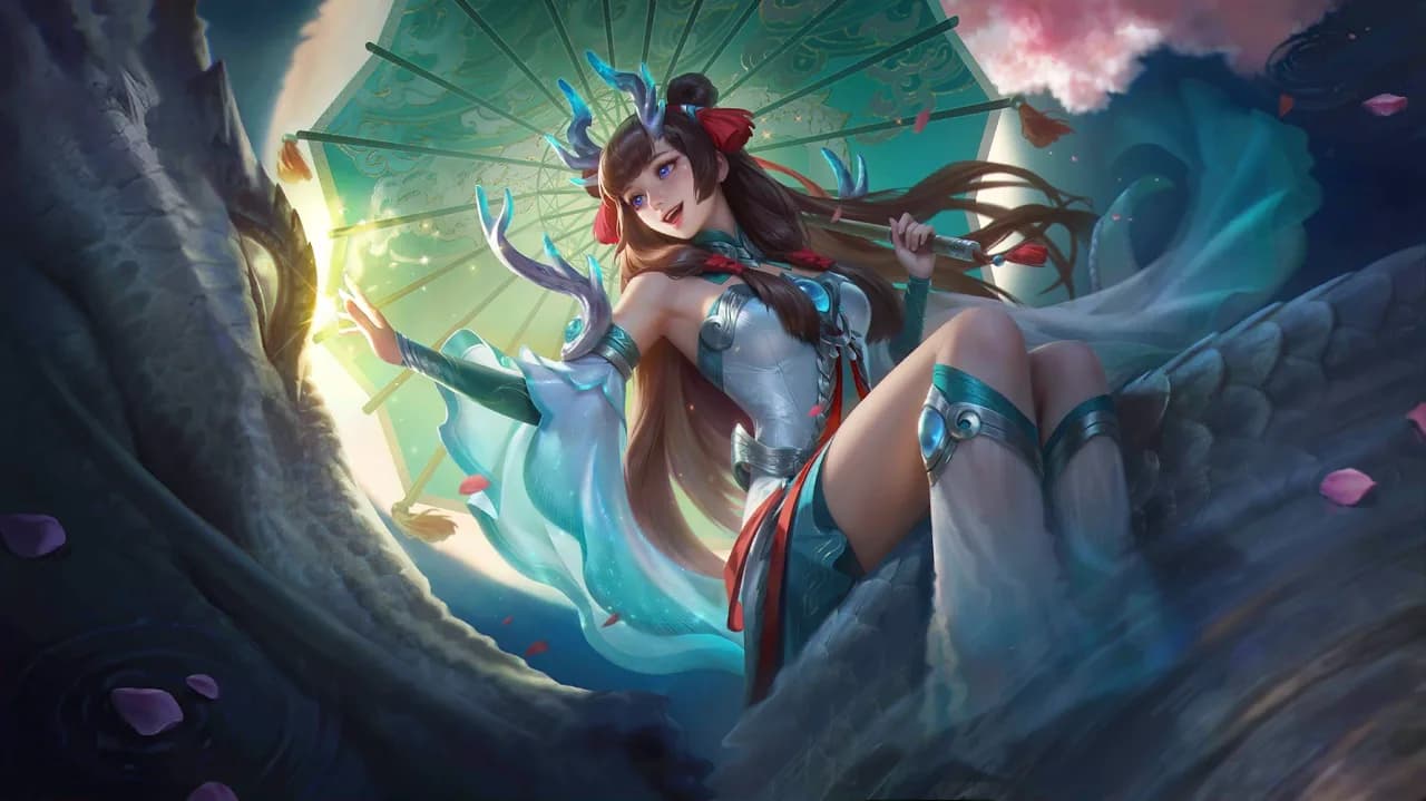 Kagura Soryu Maiden skin artwork