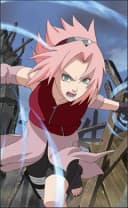 Kalea wearing the Sakura Haruno skin, in-game portrait