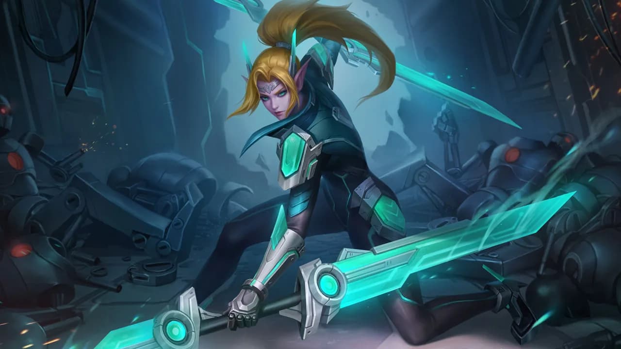 Karina Phantom Blade skin artwork