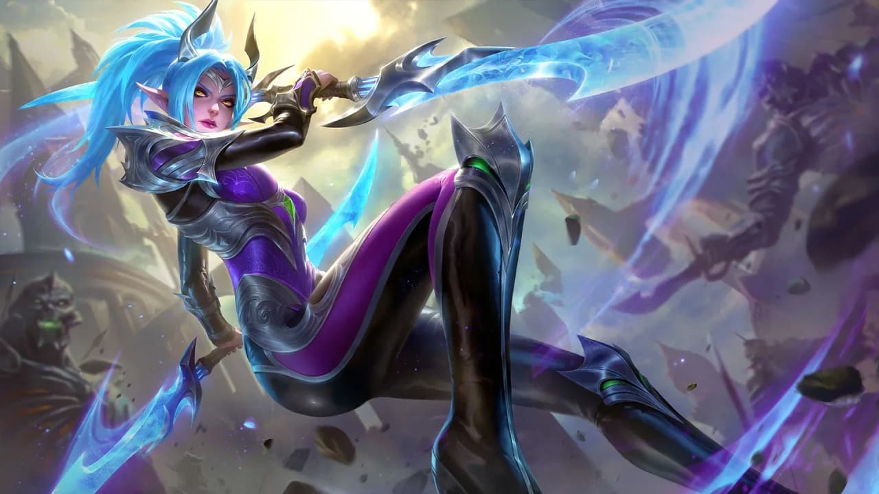 Karina Shadow Blade skin artwork