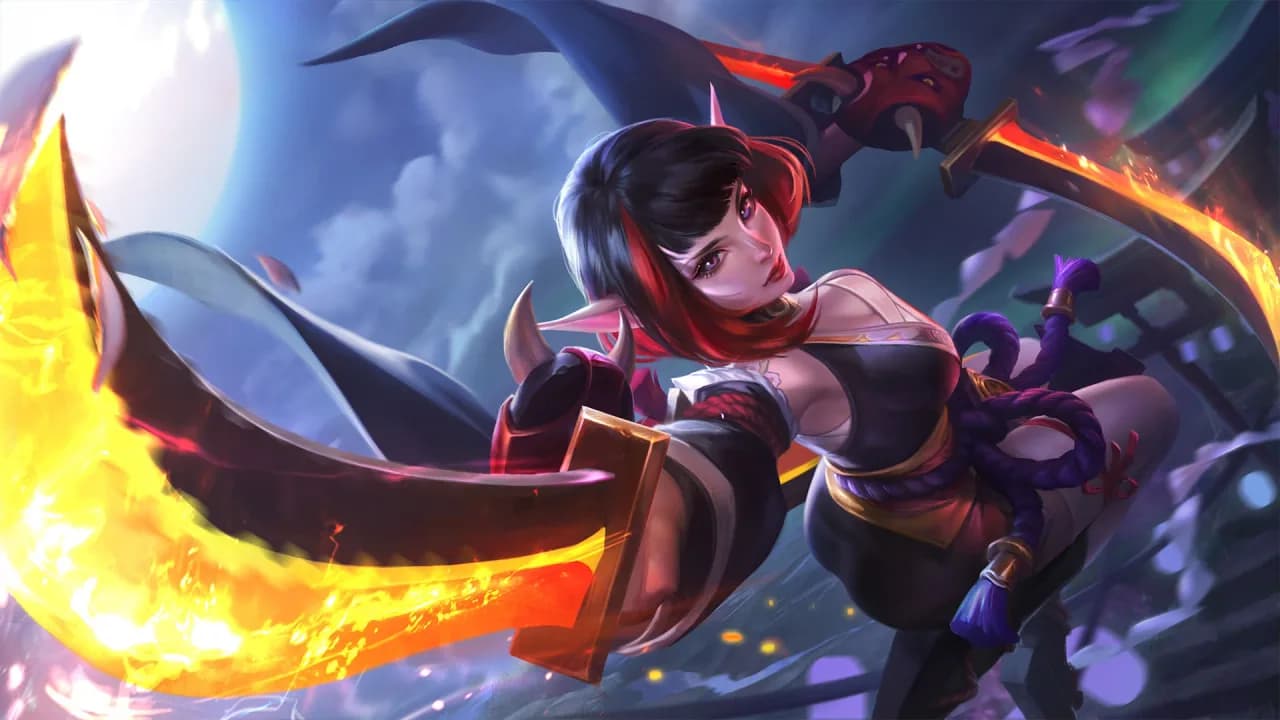 Karina Spider Lily skin artwork