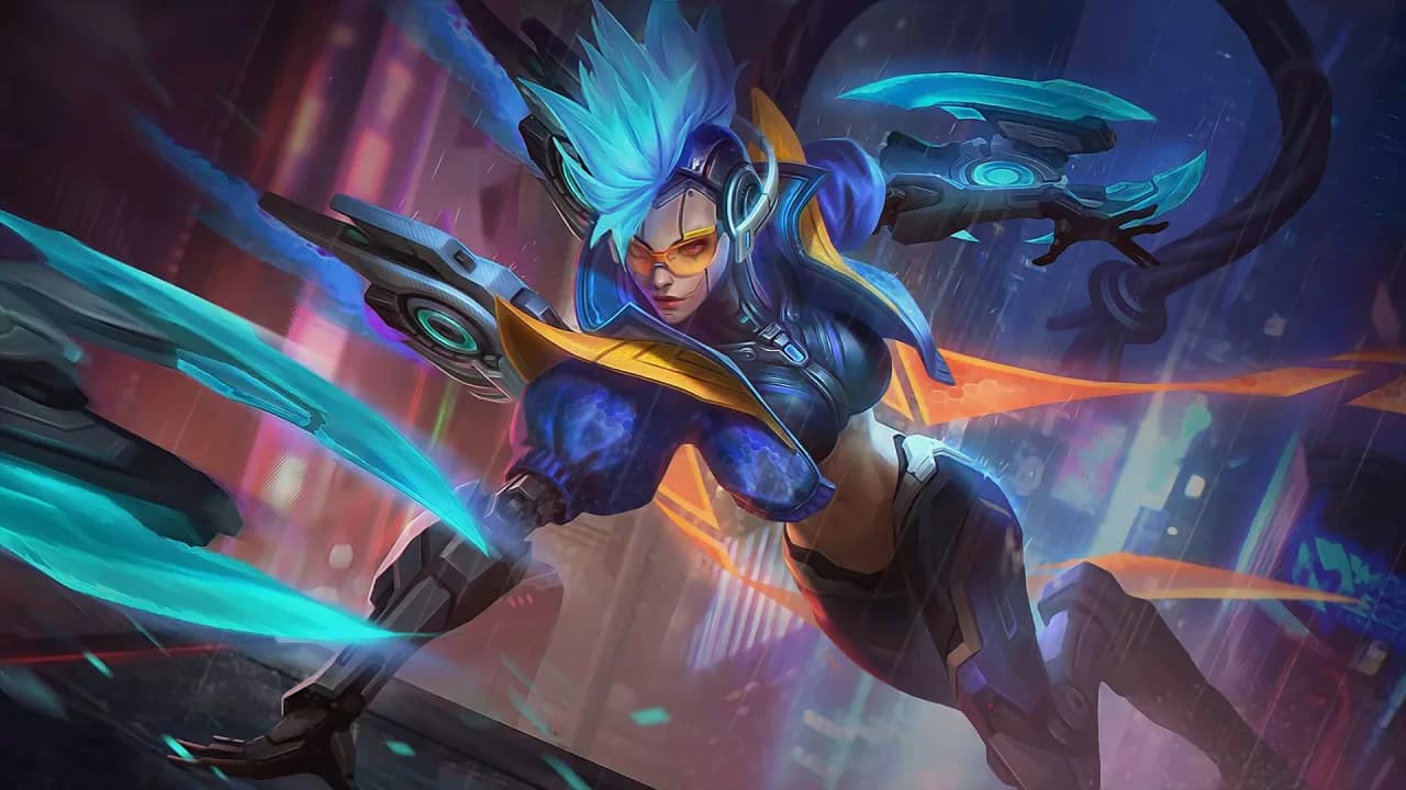 Karrie Neon Lightwheel skin artwork