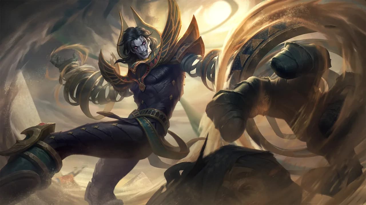 Khufra Desert Tyrant skin artwork