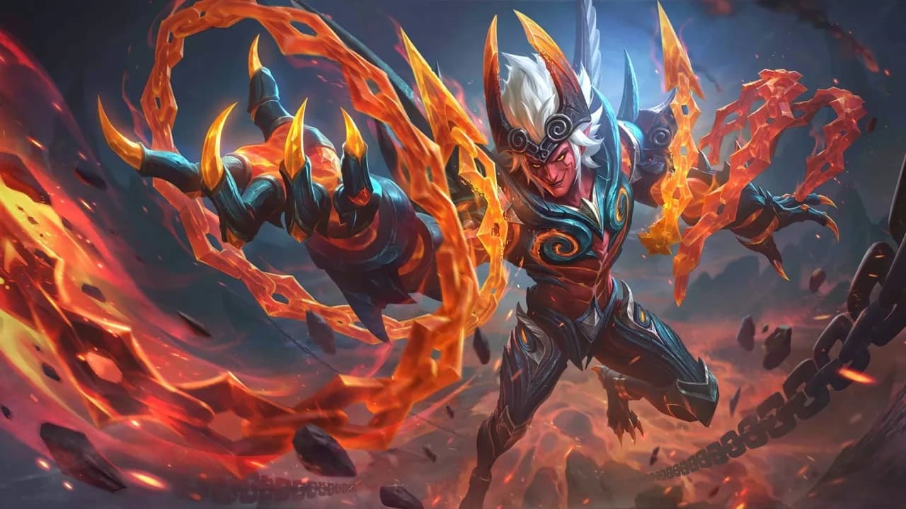 Khufra Volcanic Overlord skin artwork