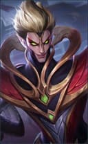 Khufra wearing the Apophis skin, in-game portrait