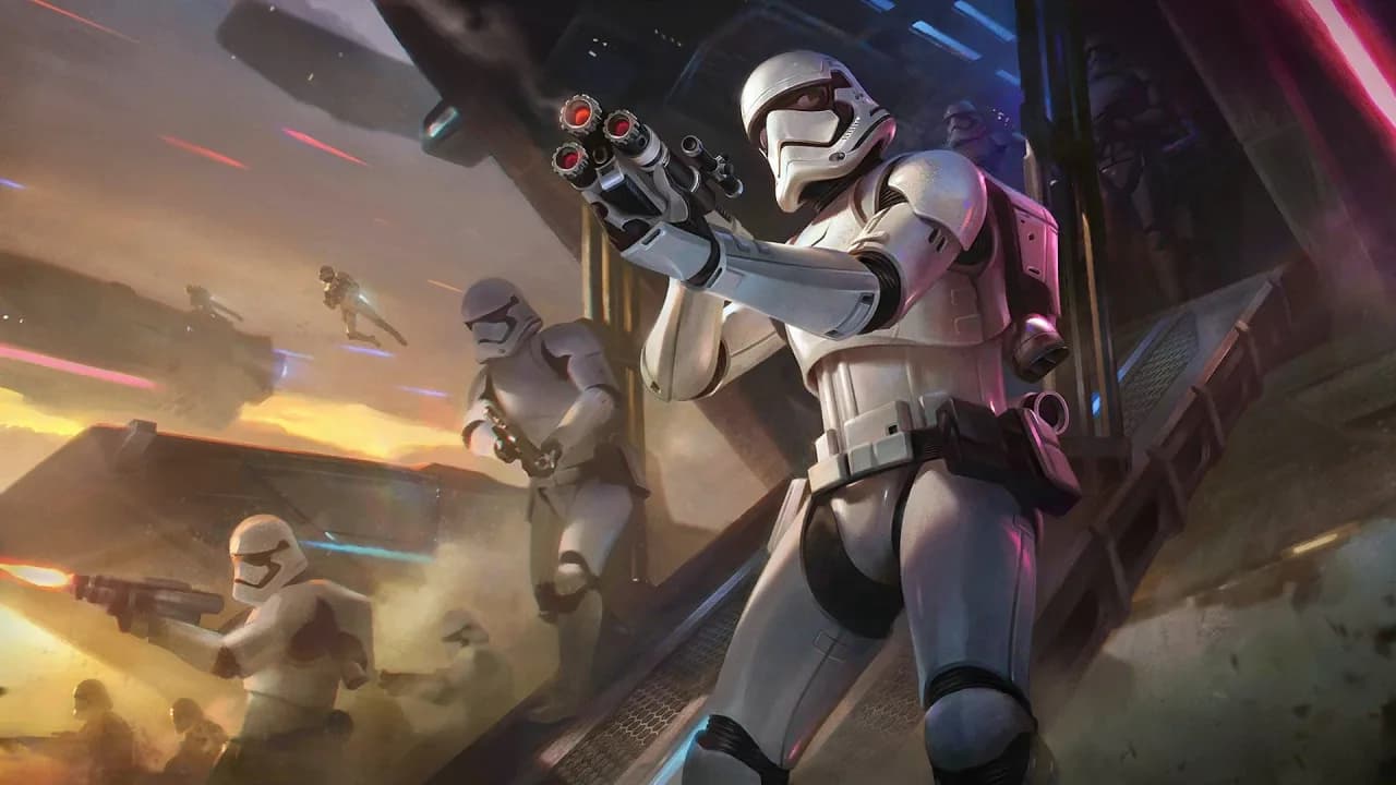 Kimmy First Order Jet Trooper skin artwork