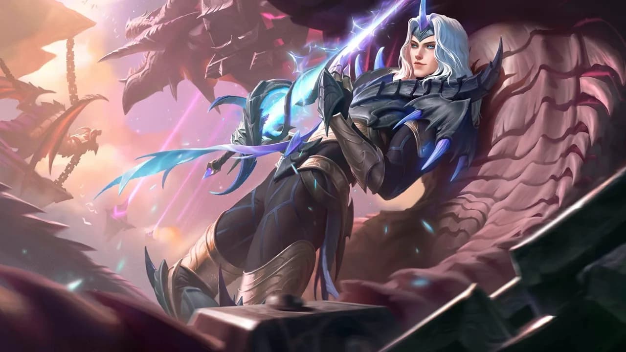 Lancelot Empyrean Flame skin artwork