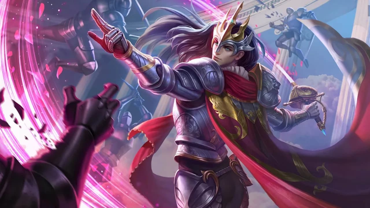 Lancelot Floral Knight skin artwork