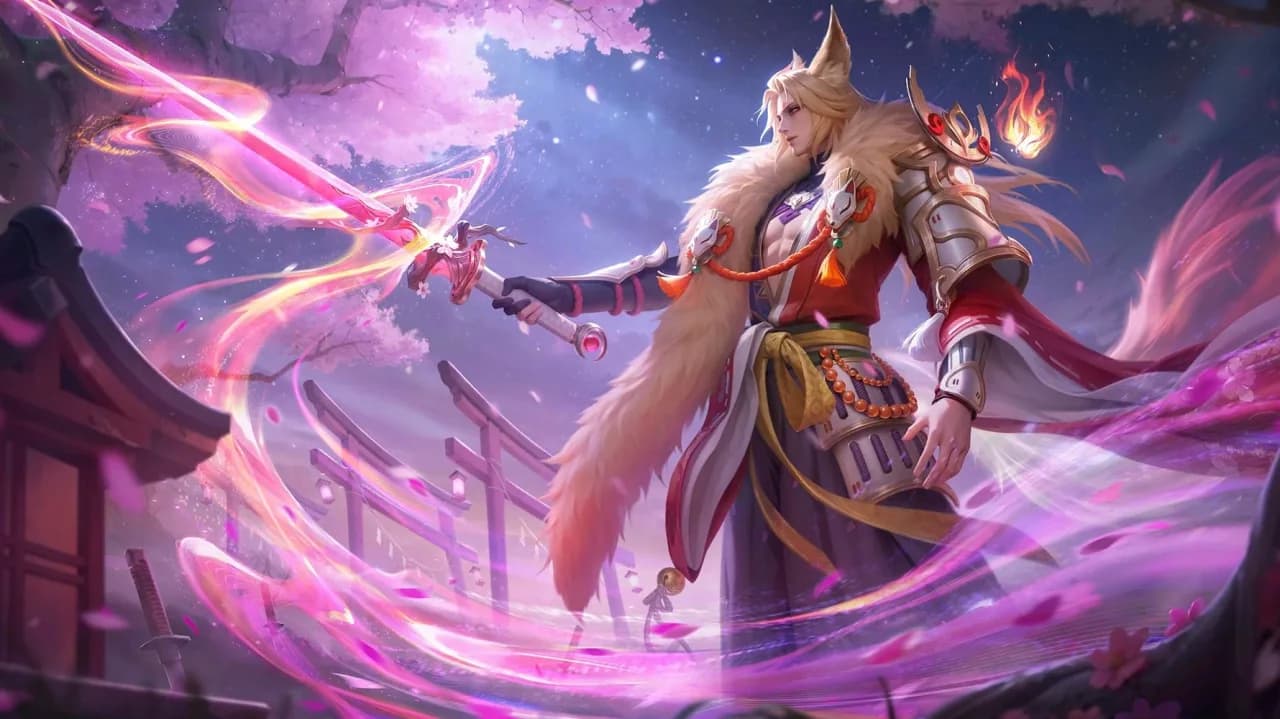 Lancelot Guardian of the Shrine skin artwork