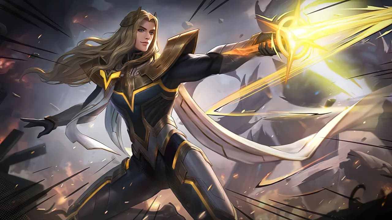 Lancelot Swordmaster skin artwork