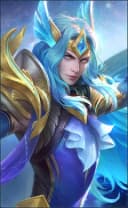 Lancelot wearing the Pisces skin, in-game portrait