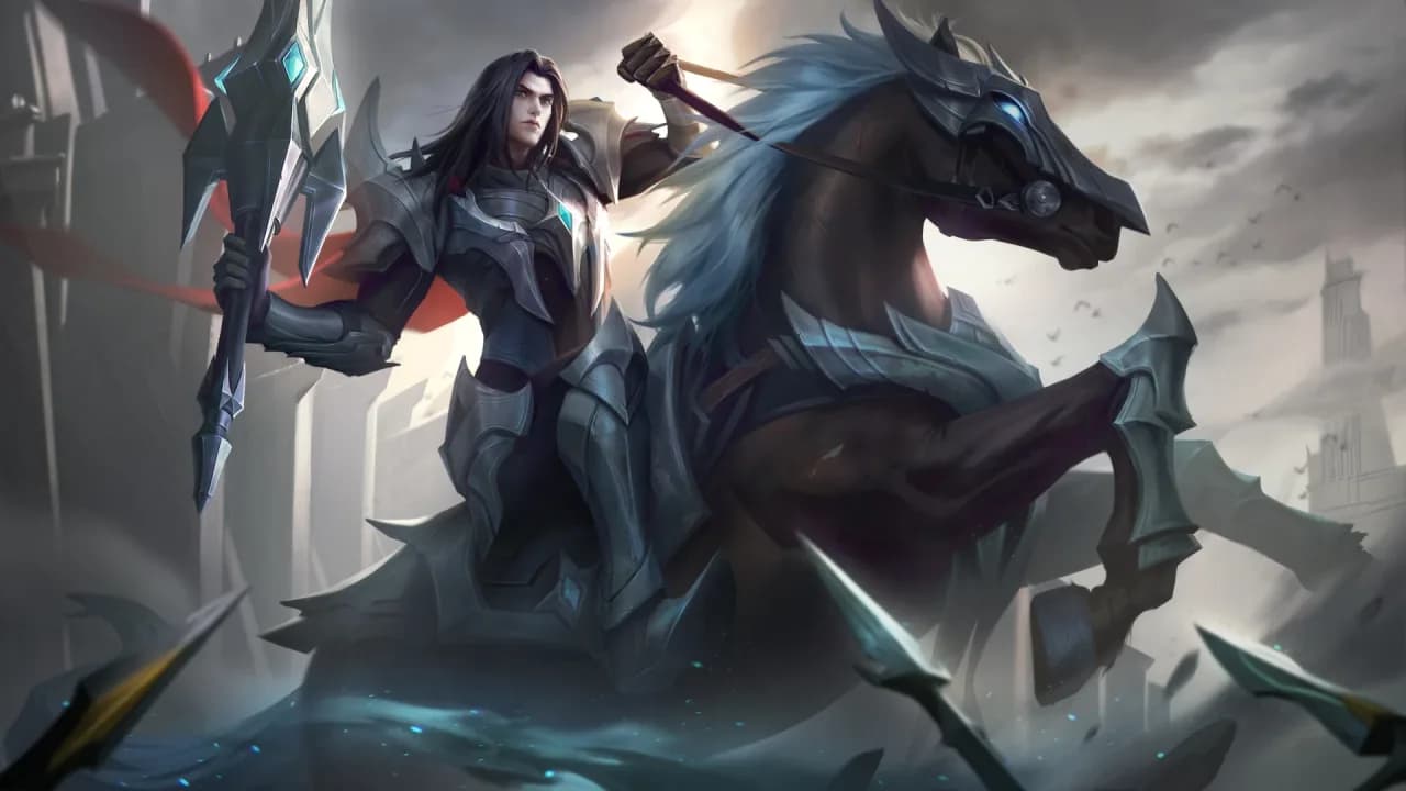 Leomord Sworn Sword skin artwork