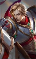 Leomord wearing the Triumph - Eagle skin, in-game portrait