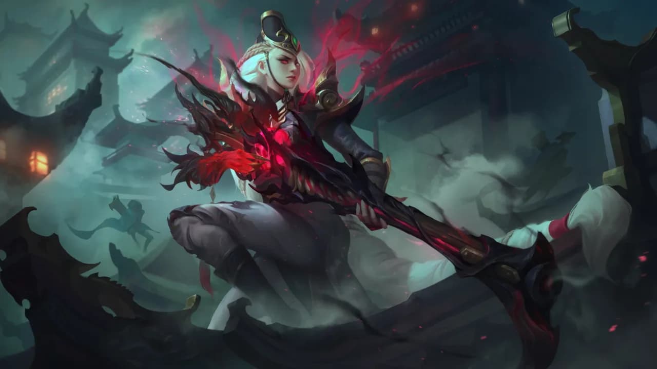 Lesley Falcon Mistress skin artwork