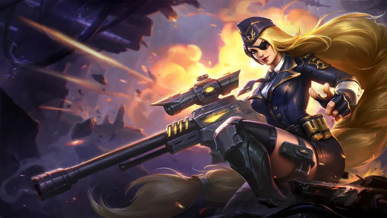 Lesley General Rosa skin artwork