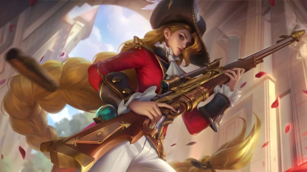 Lesley Royal Musketeer skin artwork