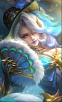 Lesley wearing the Duchess of Tides skin, in-game portrait