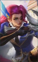 Lesley wearing the Deadly Sniper skin, in-game portrait
