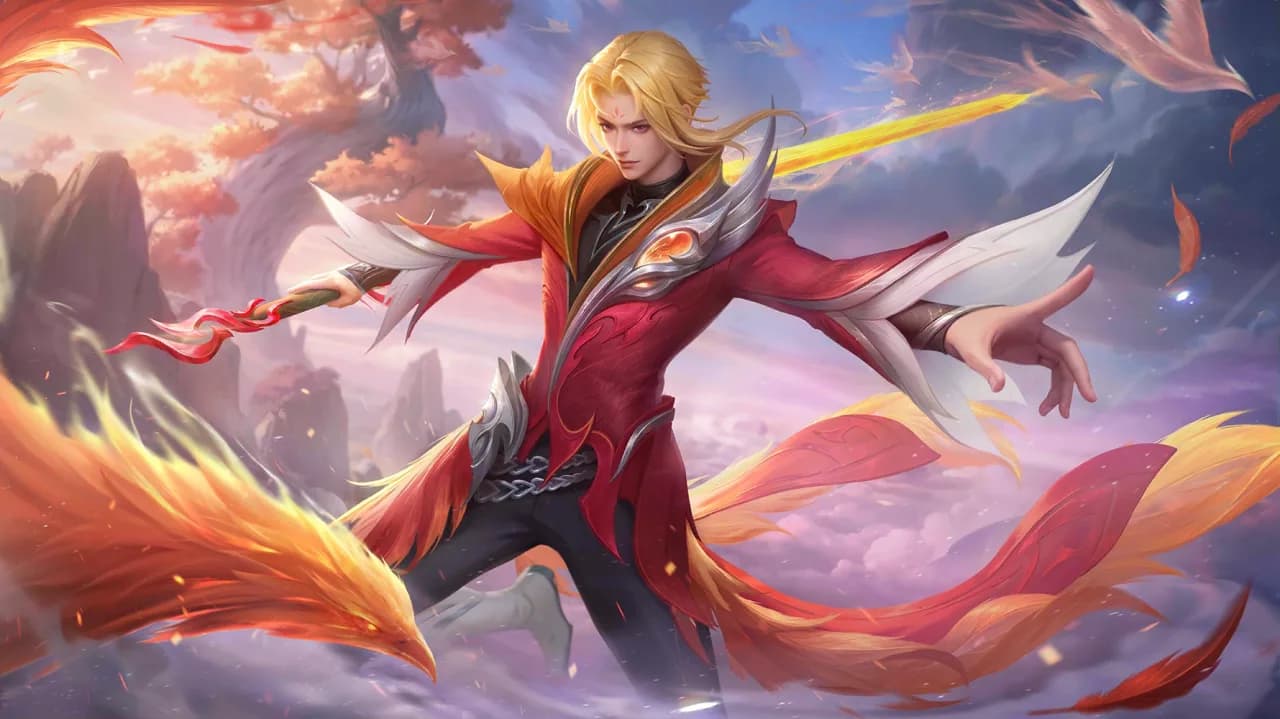 Ling Fiery Dance skin artwork
