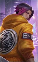 Ling wearing the Street Punk skin, in-game portrait