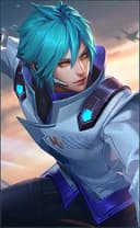 Ling wearing the Cosmo Guard skin, in-game portrait