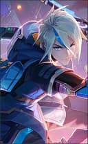 Ling wearing the M-World Ling skin, in-game portrait