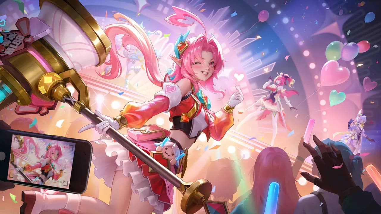 Lolita Angelic Fan skin artwork