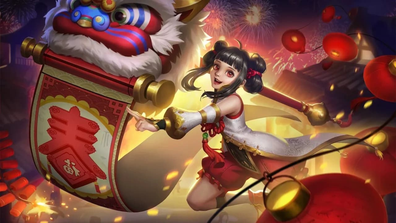 Lolita Lion Dance skin artwork