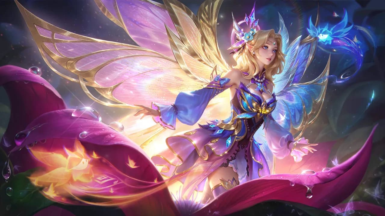 Lunox Butterfly Seraphim skin artwork