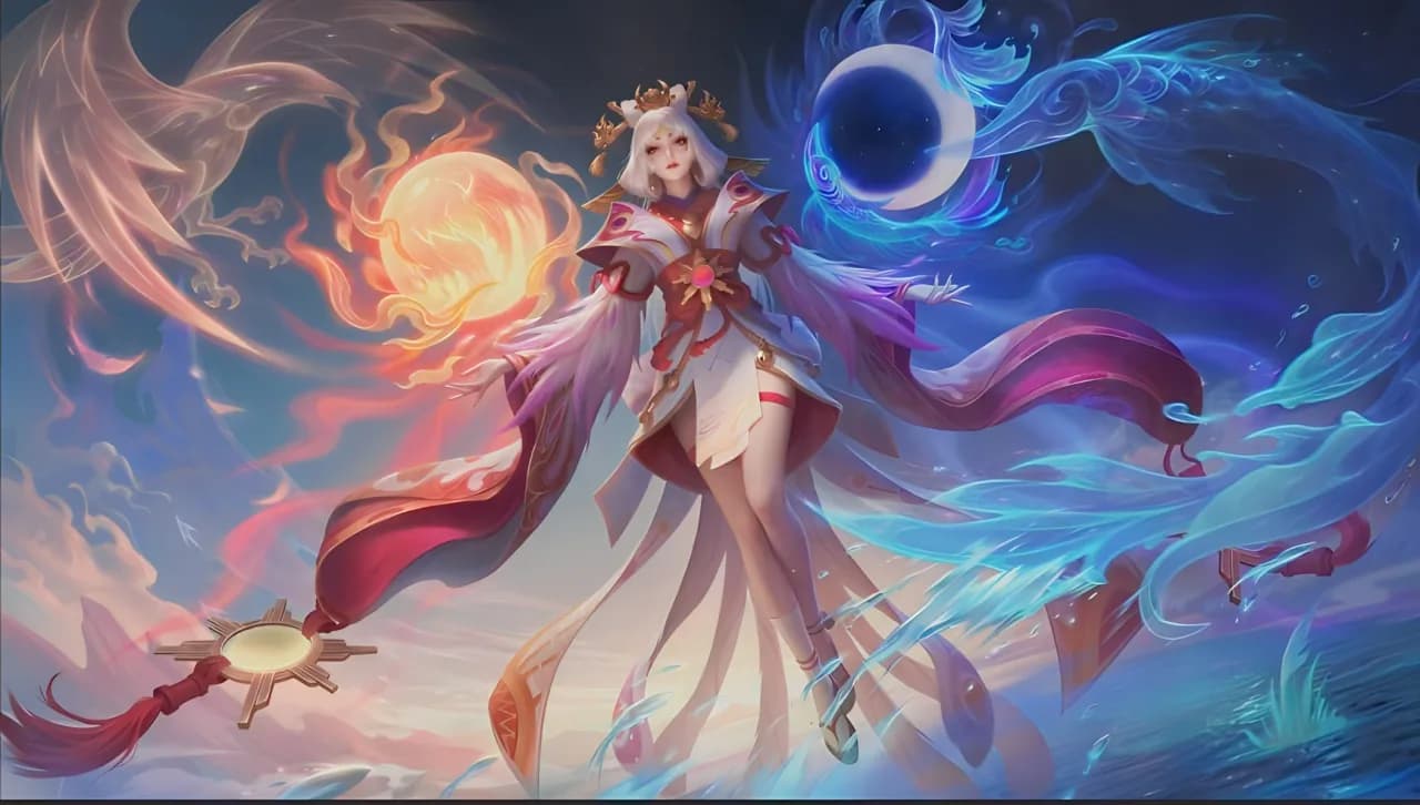 Lunox Divine Goddess skin artwork