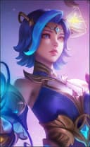 Lunox wearing the Libra skin, in-game portrait