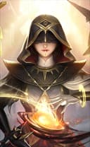 Lunox wearing the Eyes of Eternity skin, in-game portrait