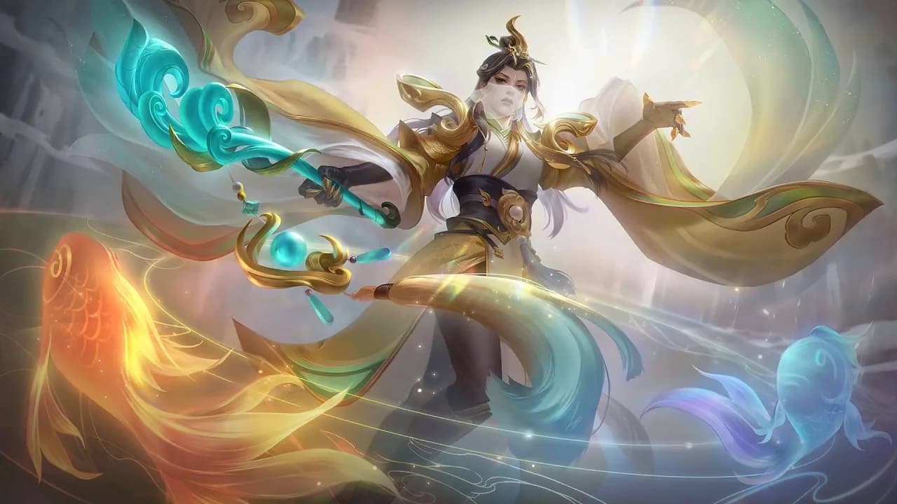 Luo Yi Elysium Guardian skin artwork