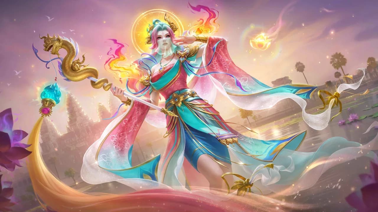 Luo Yi Lady Dragon skin artwork