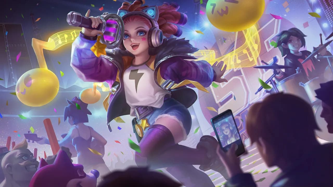 Lylia Future Star skin artwork