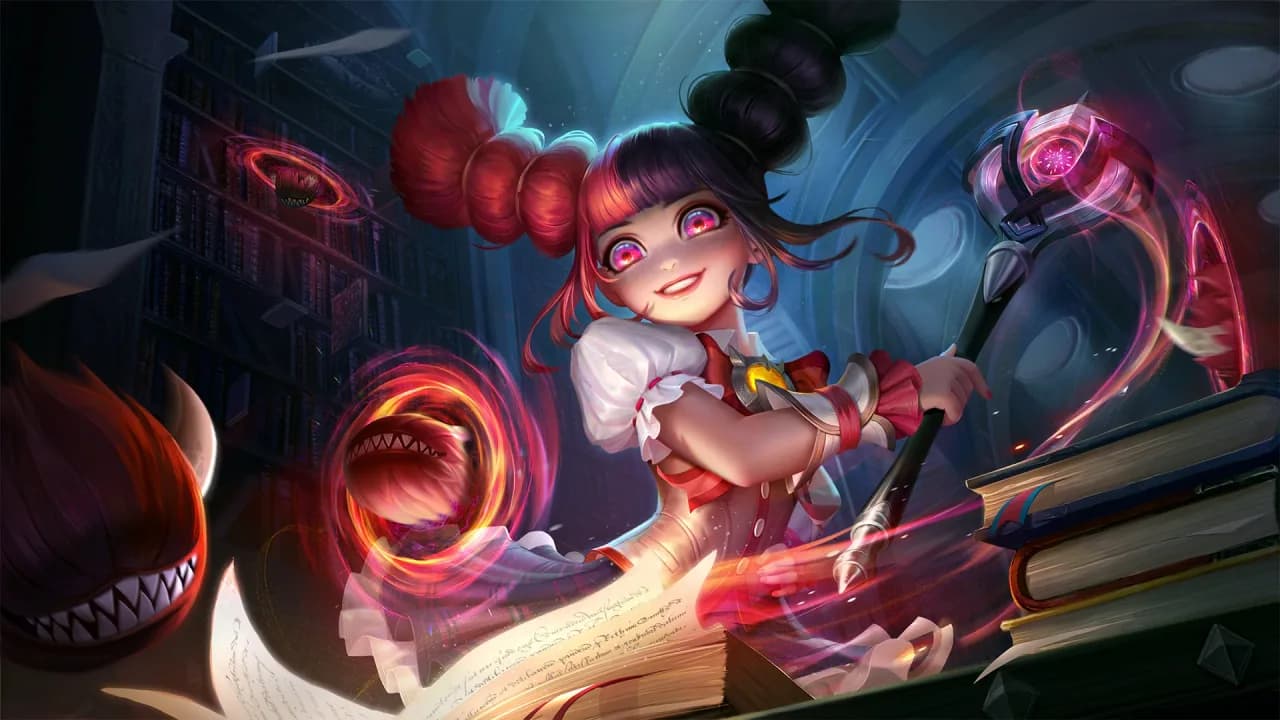 Lylia School Idol skin artwork