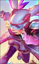 Lylia wearing the Neobeast Lylia skin, in-game portrait