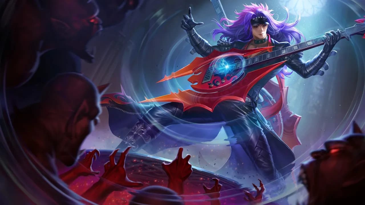 Martis Deathrock skin artwork