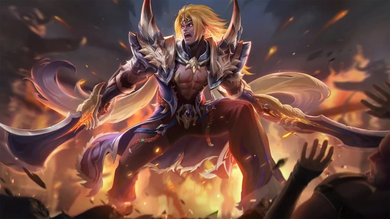 Martis Warlord King skin artwork