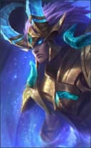 Martis wearing the Capricorn skin, in-game portrait