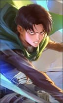 Martis wearing the Levi skin, in-game portrait