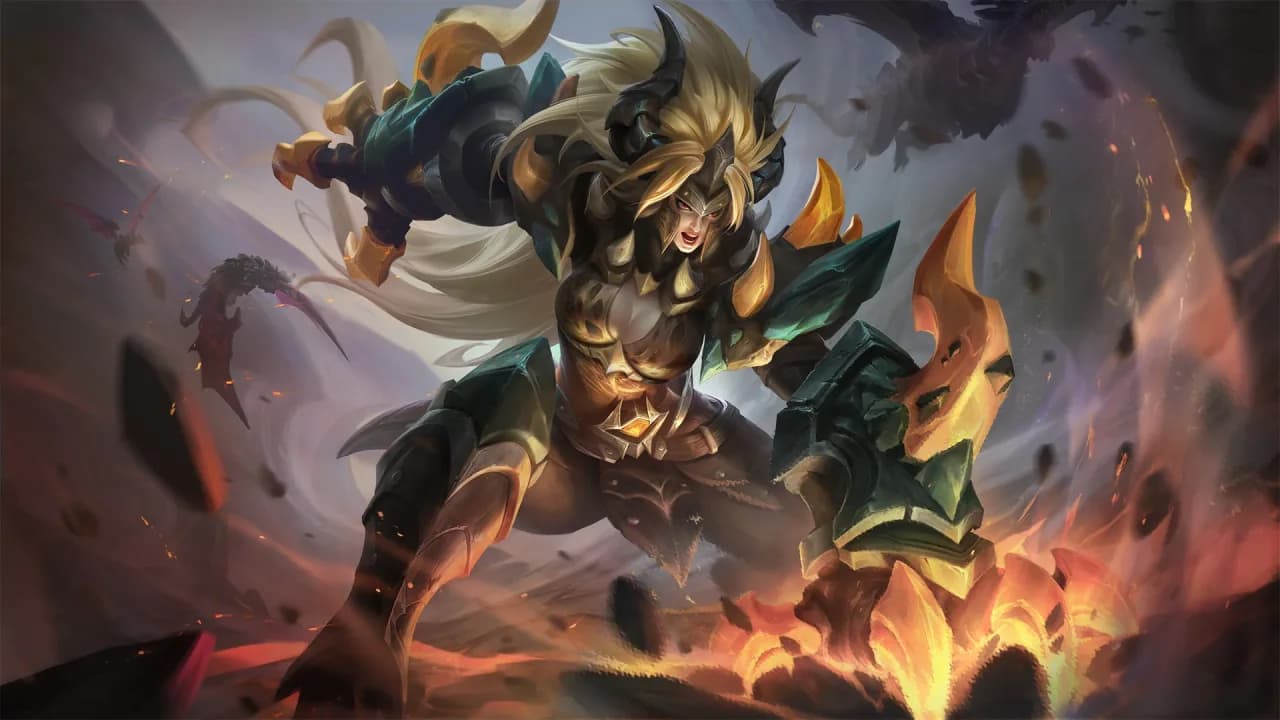 Masha Dragon Armor skin artwork
