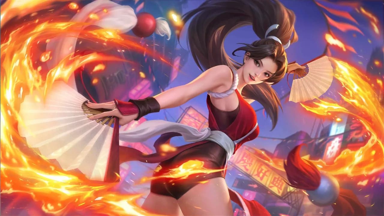 Masha Mai Shiranui skin artwork