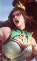 Masha wearing the Rogue Talon skin, in-game portrait